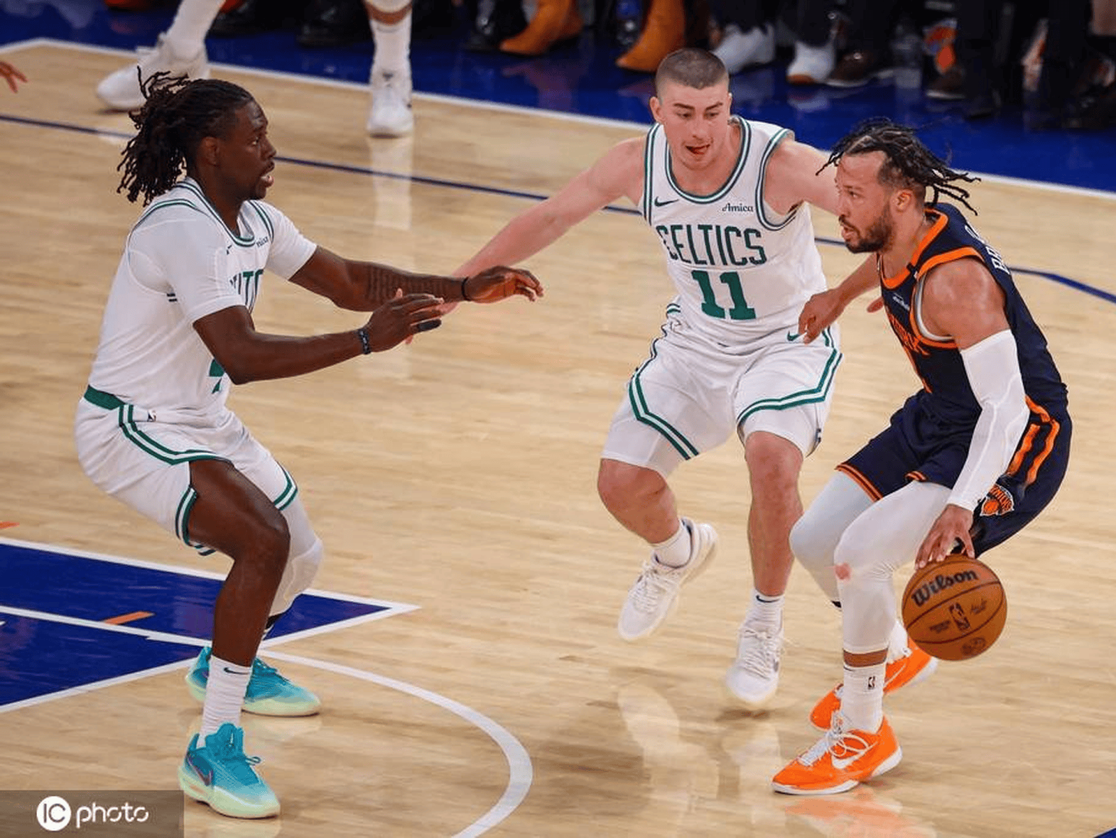 快船鏖战凯尔特人，布伦森高光表现